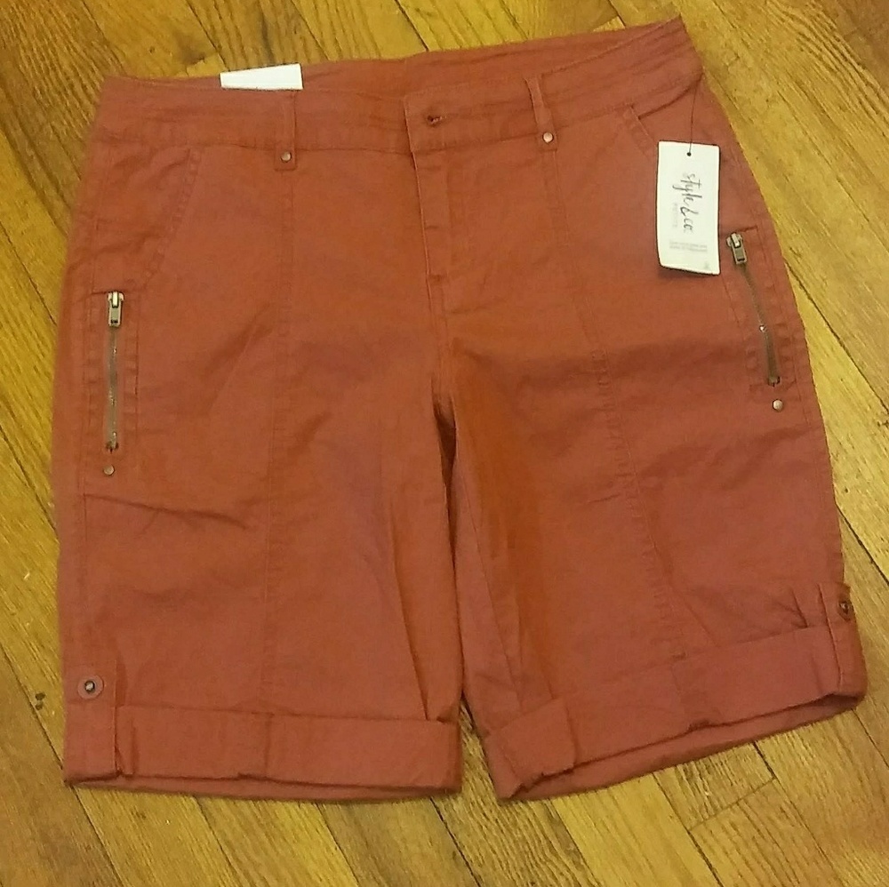 Style & Co Bermuda Mid Rise